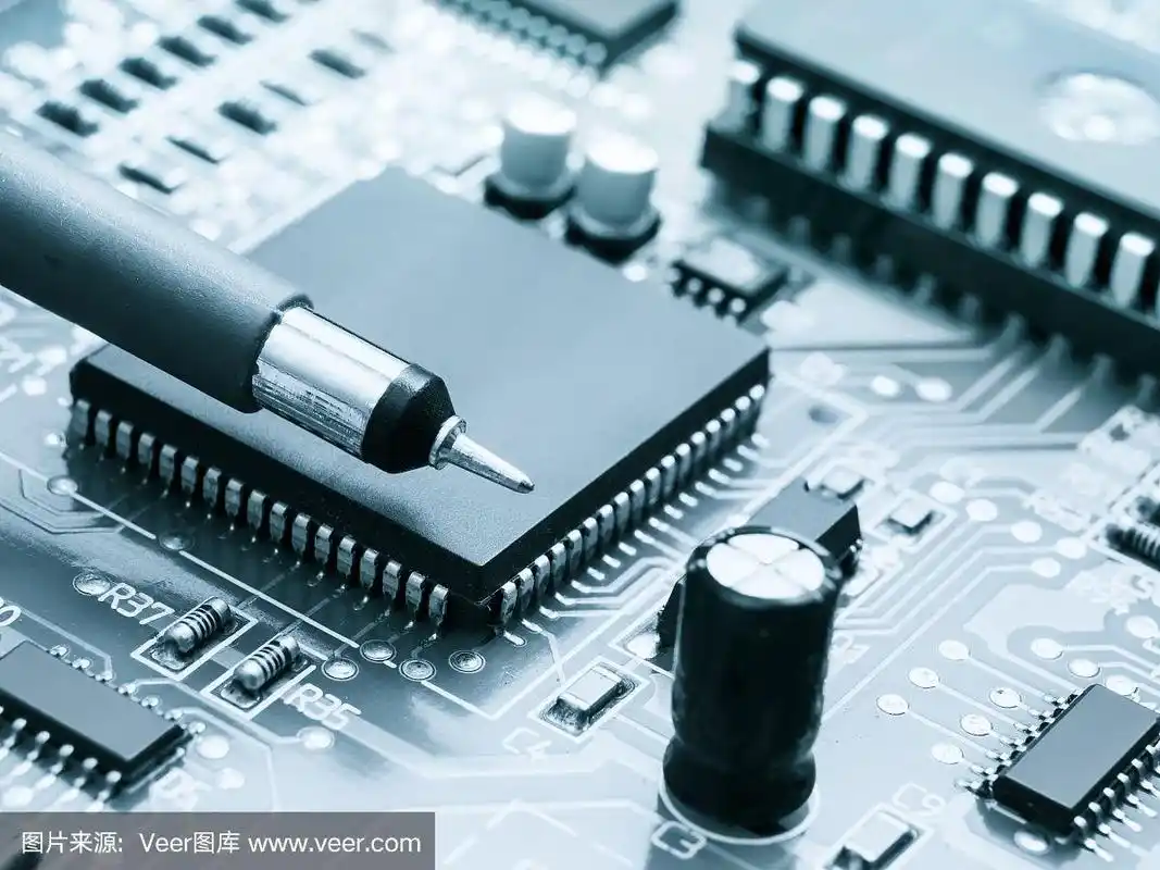 电子元件,电路板,背景聚焦,半导体,水平画幅