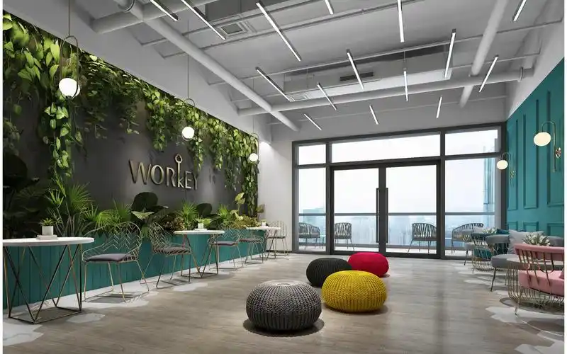 办公室装修效果图还原度达95%,这才是装修公司硬实力!