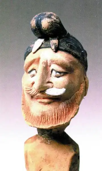 如居住在甘肃永昌境内的一批"高鼻梁,深眼窝,蓝眼睛"的"骊靬人",一度