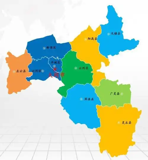 山西省·大同市景区景点35个