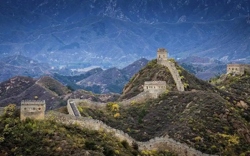 万里长城古迹图片,高清图片,壁纸,自然风景-桌面城市