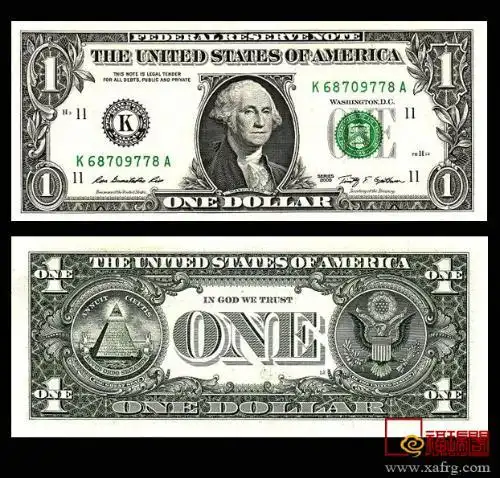 一美元纸币