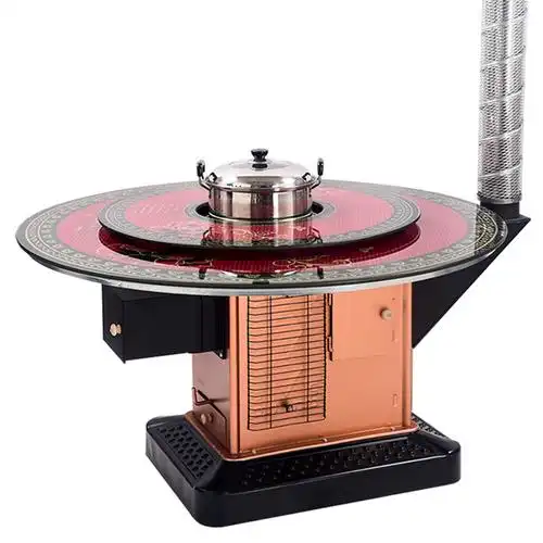 煤柴两用冬季加厚柴火火炉取暖农村家用室内取暖炉