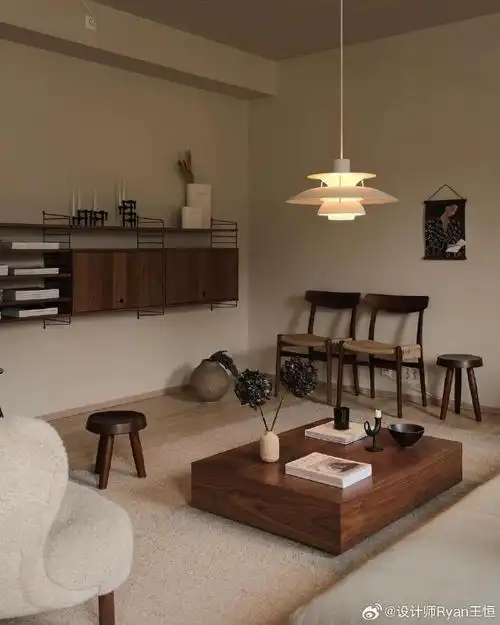 这里没有华丽的装修痕迹,只有北欧特有的极简风格