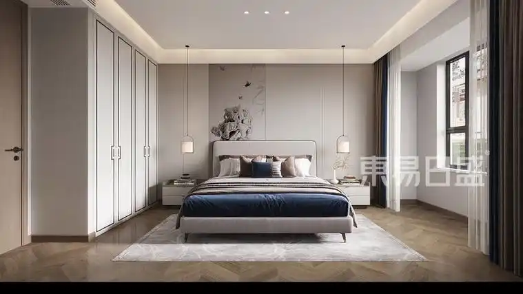 当前位置:>首页>装修案例>139平新中式风格装修实景>更多卧室装修图集