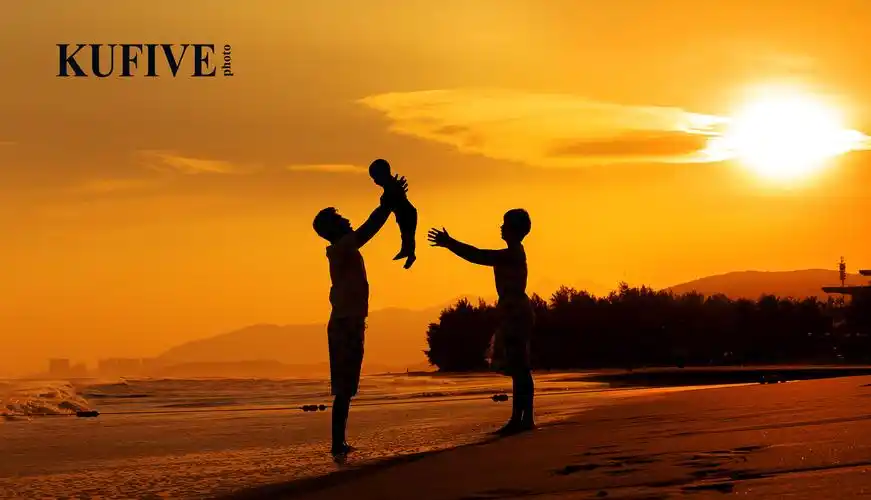 三亚亲子跟拍:一起去追风吧