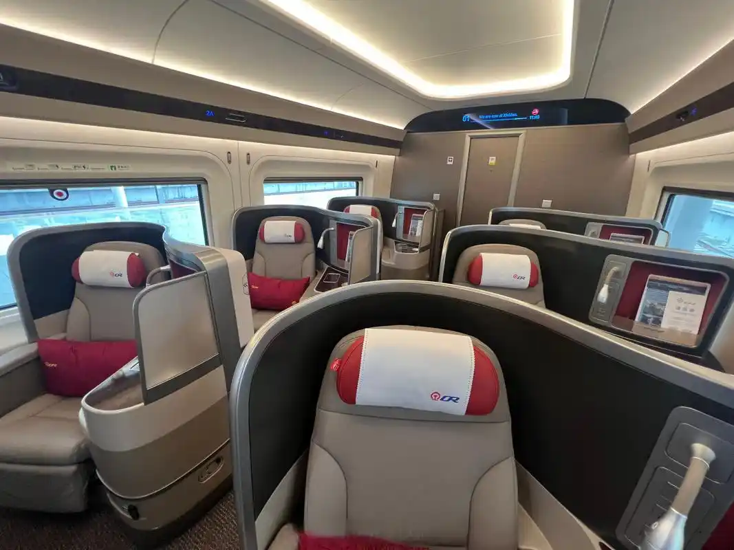 火车日志|福厦高铁·智能复兴号商务座  福州到厦门是国内少有几条