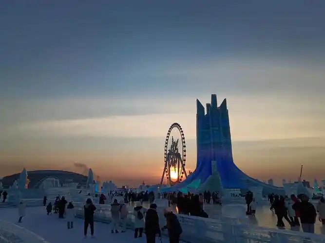 哈尔滨冬天有多美 #哈尔滨冰雪大世界 #哈尔滨雪乡 #哈尔 - 抖音