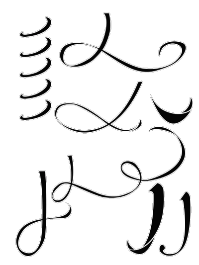 【触漫】字设素材