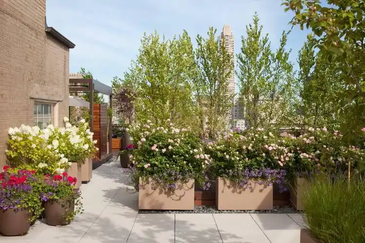 屋顶花园设计露台设计绿化景观设计合集图片参考资料79套