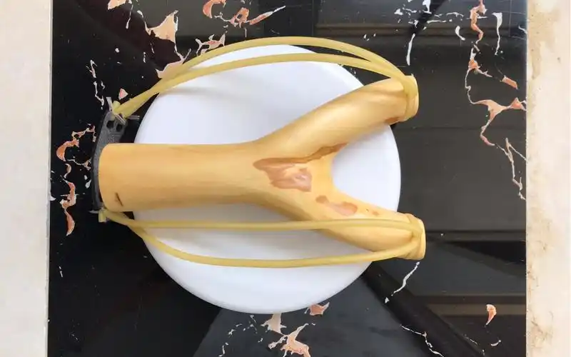 小叶黄杨两用树杈弹弓,快速上圆皮筋_哔哩哔哩_bilibili