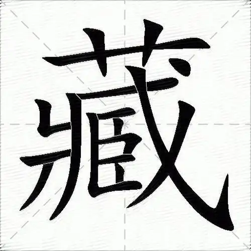 藏什么意思解释,藏字笔画笔顺,藏拼音组词_竞价网
