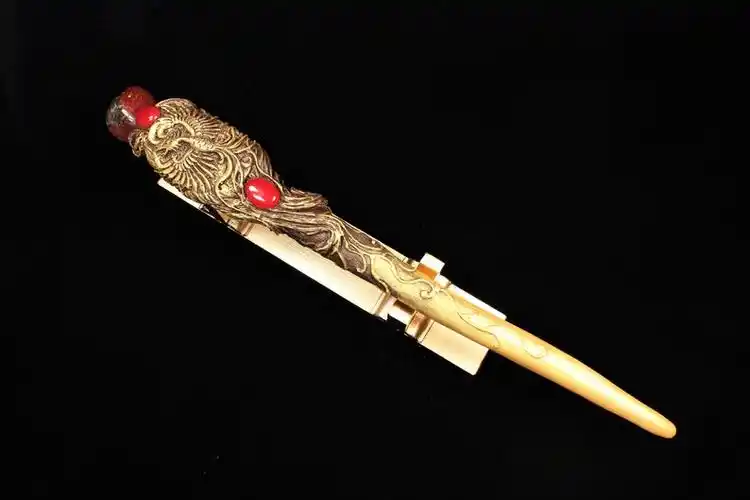 英国代购magic手作复古凤凰柳杖龙石红玉水晶其它