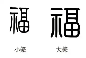 福字篆书怎样写