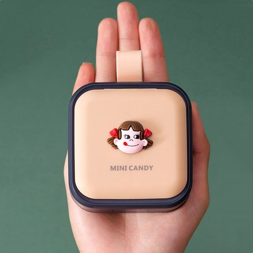 卡通可爱分隔女生吃药便利便携式小药盒随身小号旅行一周分类儿童