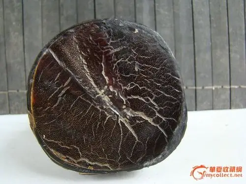 保真的清代犀牛角原始摆件