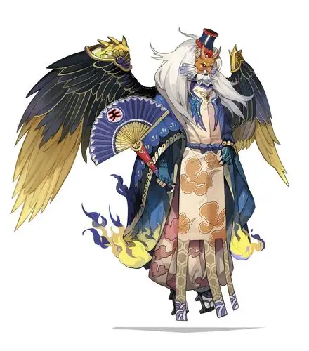 阴阳师大天狗式神立绘传记一览