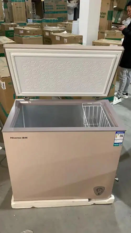 hisense海信bdbc203nud冰柜冷柜冷藏柜冷冻203升节能卧式冷柜