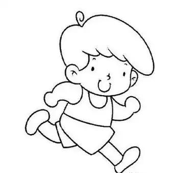 运动项目简笔画 - 简单简笔画