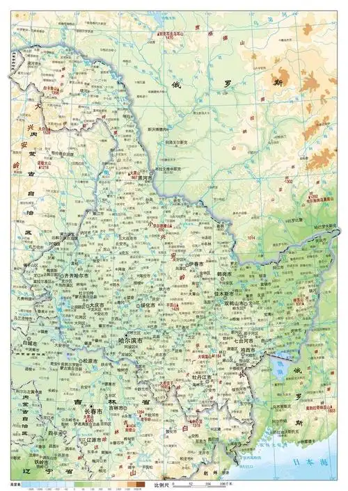 40图带你了解黑龙江省河流水系