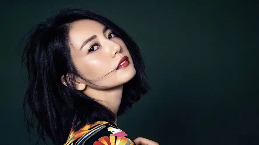 高圆圆不论长发还是短发,最迷人的就是那回眸一笑,倾国倾城!