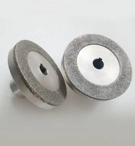 电镀金刚石砂轮摩擦片斜边磨轮石棉铁磨轮刹车片机器倒角金刚轮