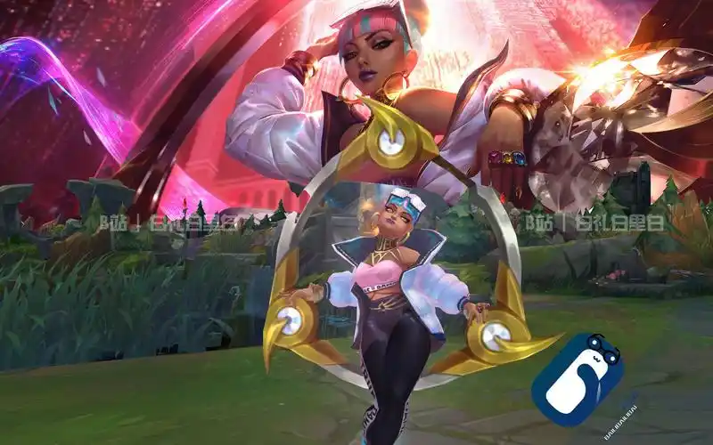 【英雄联盟】真实伤害 奇亚娜 t3皮肤 特效&3d展示