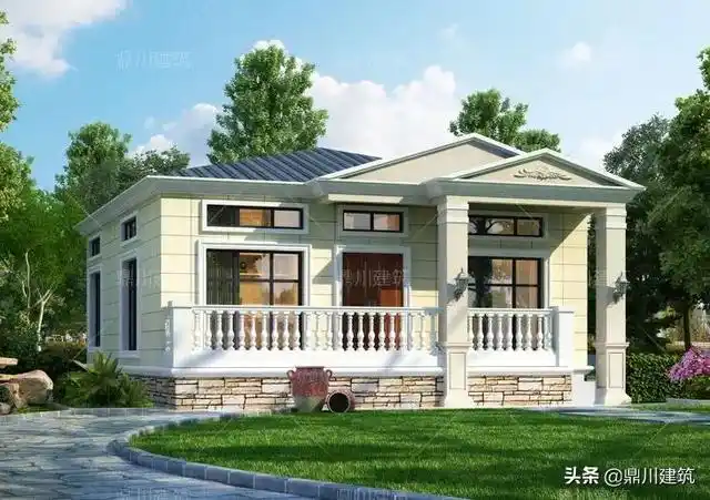 11套一层半农村别墅,养老自住休闲都合适,省钱功能还很全_网易订阅