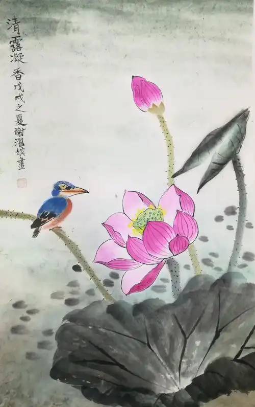 2018年墨焱书画工作室参加"寻彩杯少儿书画大赛"孩子们的作品