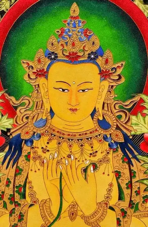 弥勒佛菩萨,意译慈氏.在佛教传说中,弥勒菩萨是从佛受记(预言 - 抖音