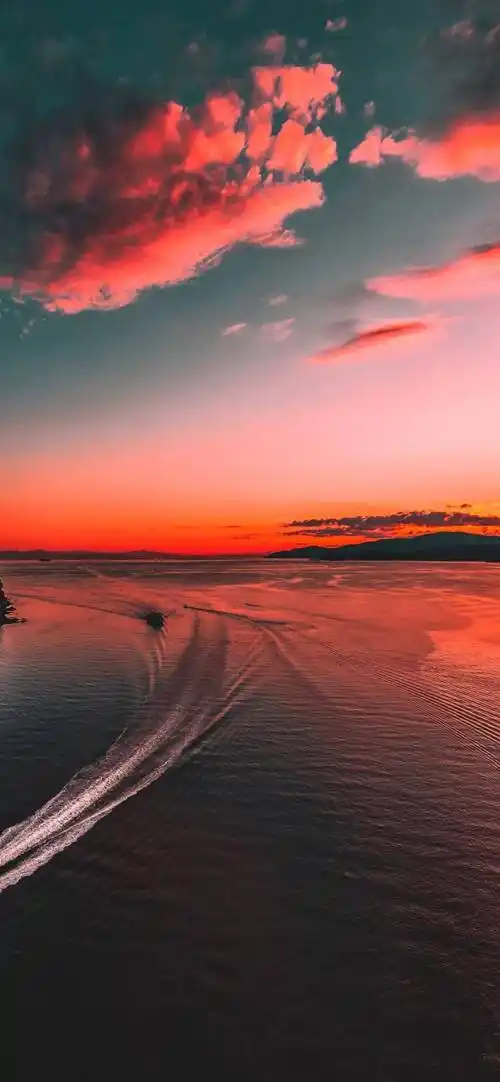 唯美大海壁纸意境感拉满