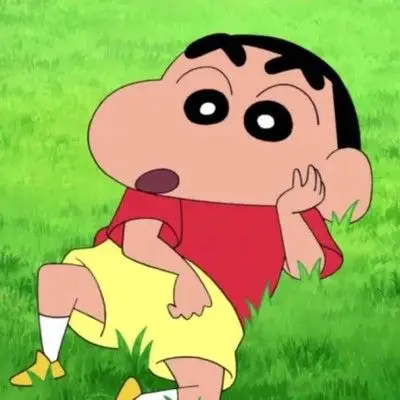 蜡笔小新的头像怎么画