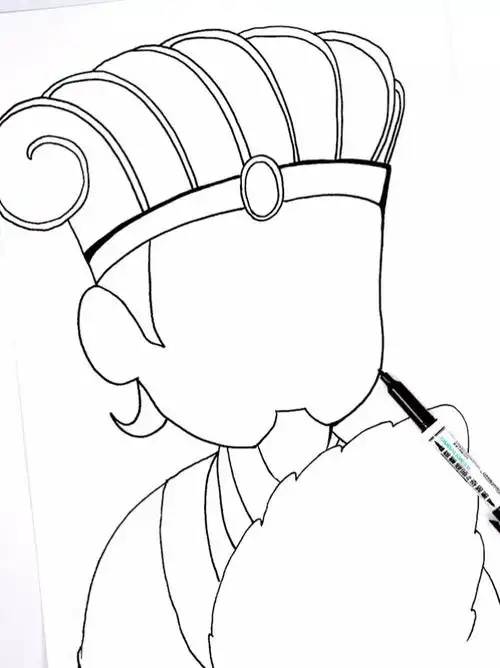 听故事 学画画—学画诸葛亮