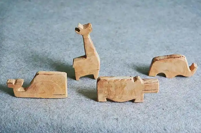 儿童亲子木艺风铃diy木工坊作品分享