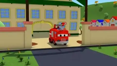 消防车灭火,卡车抓怪兽汽车#儿童动画 #亲子互动 #益智动画