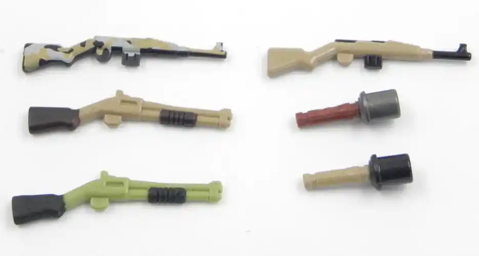 brickforge 乐高第三方产品  二战 步枪 散弹 手雷