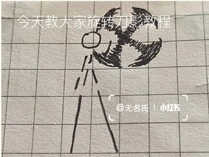 火柴人旋转刀影教程