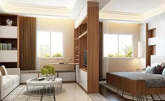 多种风格的客厅隔房间效果图,让你家里多出一个卧室!