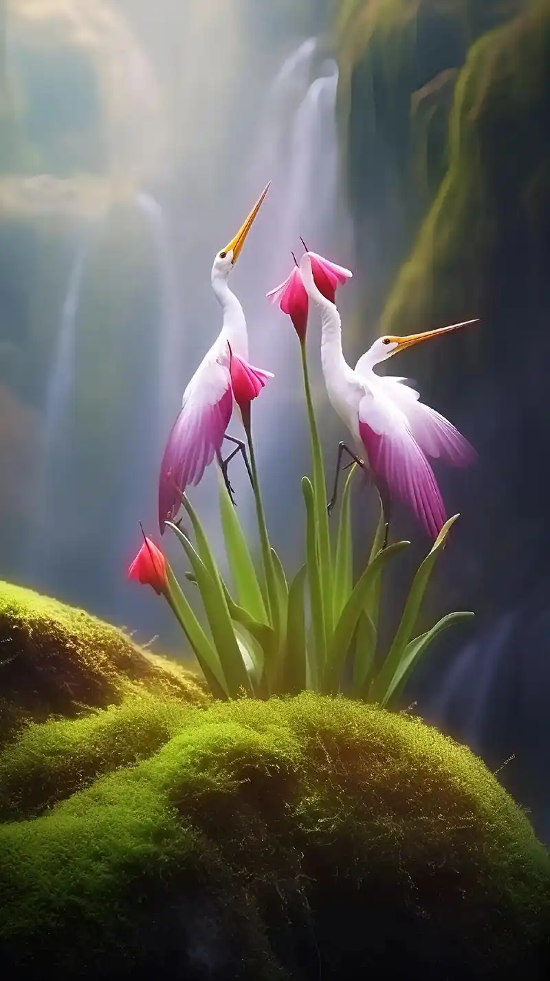 鹤望兰.又名天堂鸟,它的花语:别忘记最爱的人在等你,比翼双飞 - 抖音