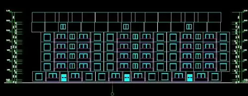 我用天正画图,自动生成立面怎么会是这种情况?而且无法生成剖面.