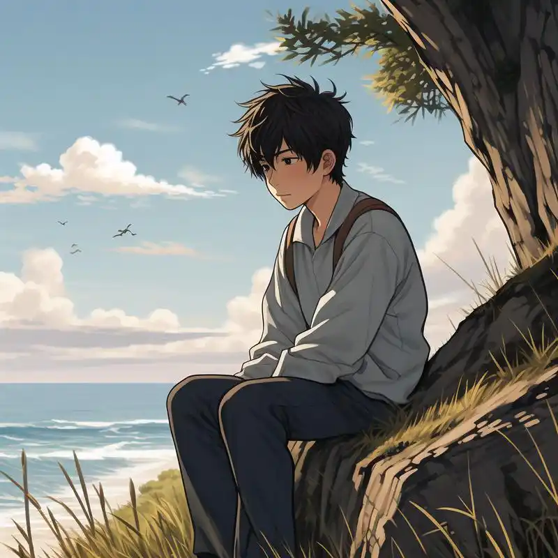 92伤感动漫头像,孤独与绝望的交织90 孤独与绝望,是动漫中常见的