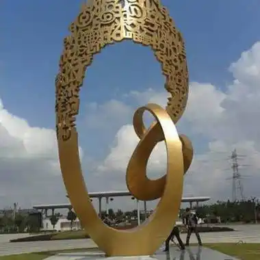 不锈钢主题雕塑广场雕像制作成都标识标牌标识标牌厂家精神堡垒导视