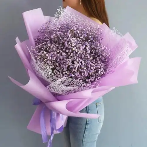 新鲜满天星花束抖音圣诞节平安夜女友闺蜜生日鲜花速递鲜花速递同城