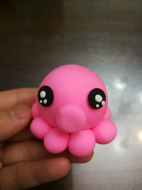 泡泡泥制作—小章鱼