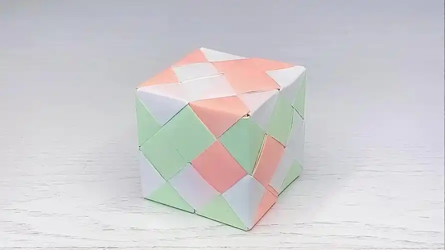 几何正方体折纸教程