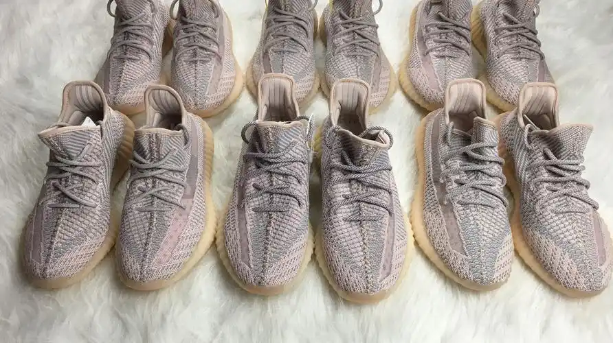 yeezy350v2粉色天使开箱真假对比