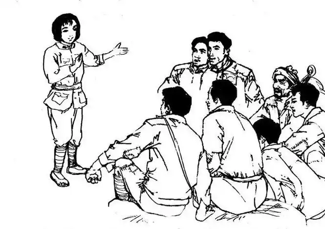 老师板报网红色革命烈士简笔画怎么画红军长征儿童简笔画革命英雄的