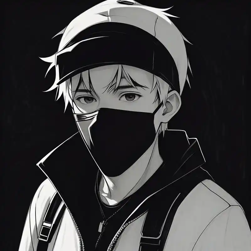 戴口罩的帅气男生头像 90 今天给大家带来一组戴口罩的男生头像