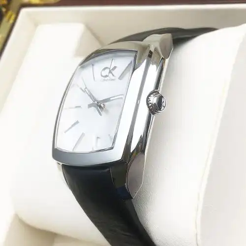 calvinkleingents系列独特酒桶型表盘石英表男表k2k21120瑞士ck手表