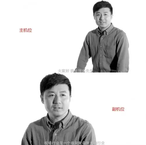 例如我们平时常看到采访视频就是通过多机位剪辑制作出来的.